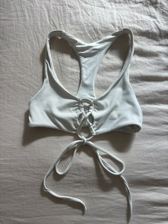 LSPACE Ribbed Dax Bikini Top - Picture 3 of 5